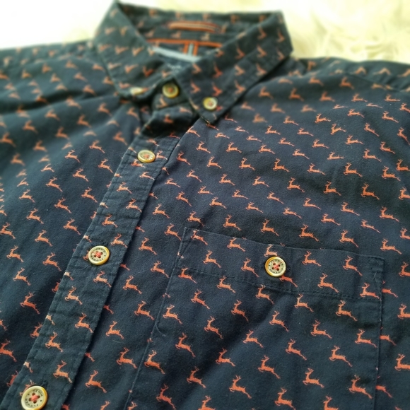 Denim & Flower (By Ricky Singh) Deer Printed Shirt - Picture 11 of 13